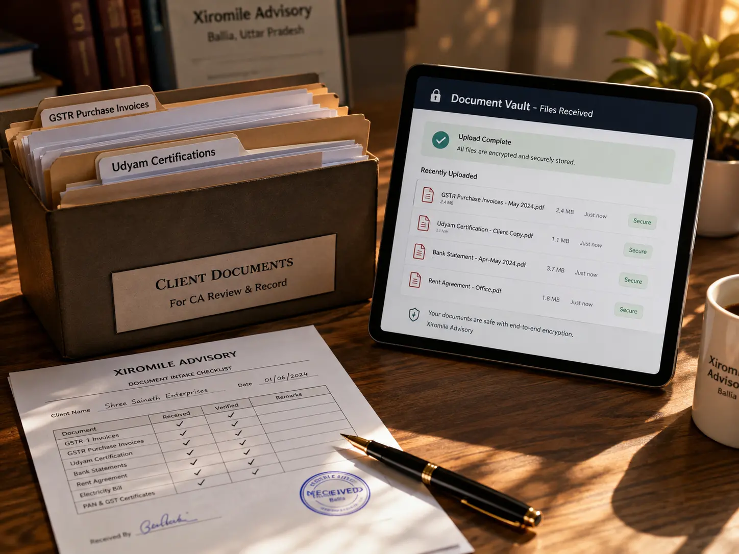 Xiromile Document Ingestion Vault