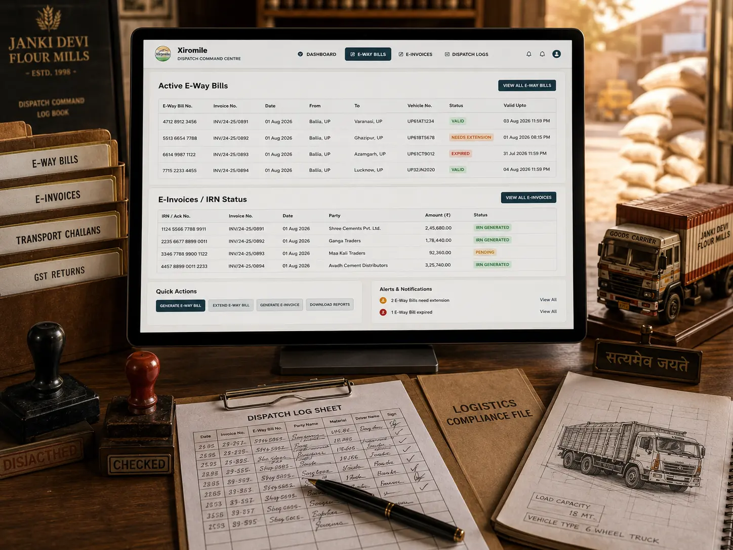 Xiromile Logistics & E-Way Desk